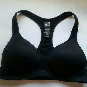Pink Victoria's secret sports bra like new black